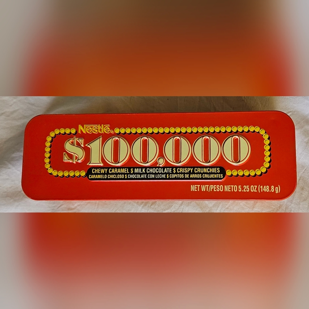 NESTLE $100,000 Collectors Candy Tin *CHARITY LISTING*